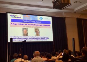 receiving the test of time award