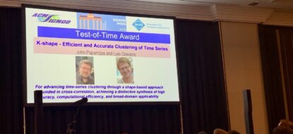 receiving the test of time award